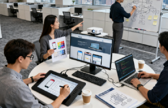 引入品牌設(shè)計(jì)公司參與網(wǎng)站建設(shè)可以打造兼具功能性與品牌辨識(shí)度的線上平臺(tái)